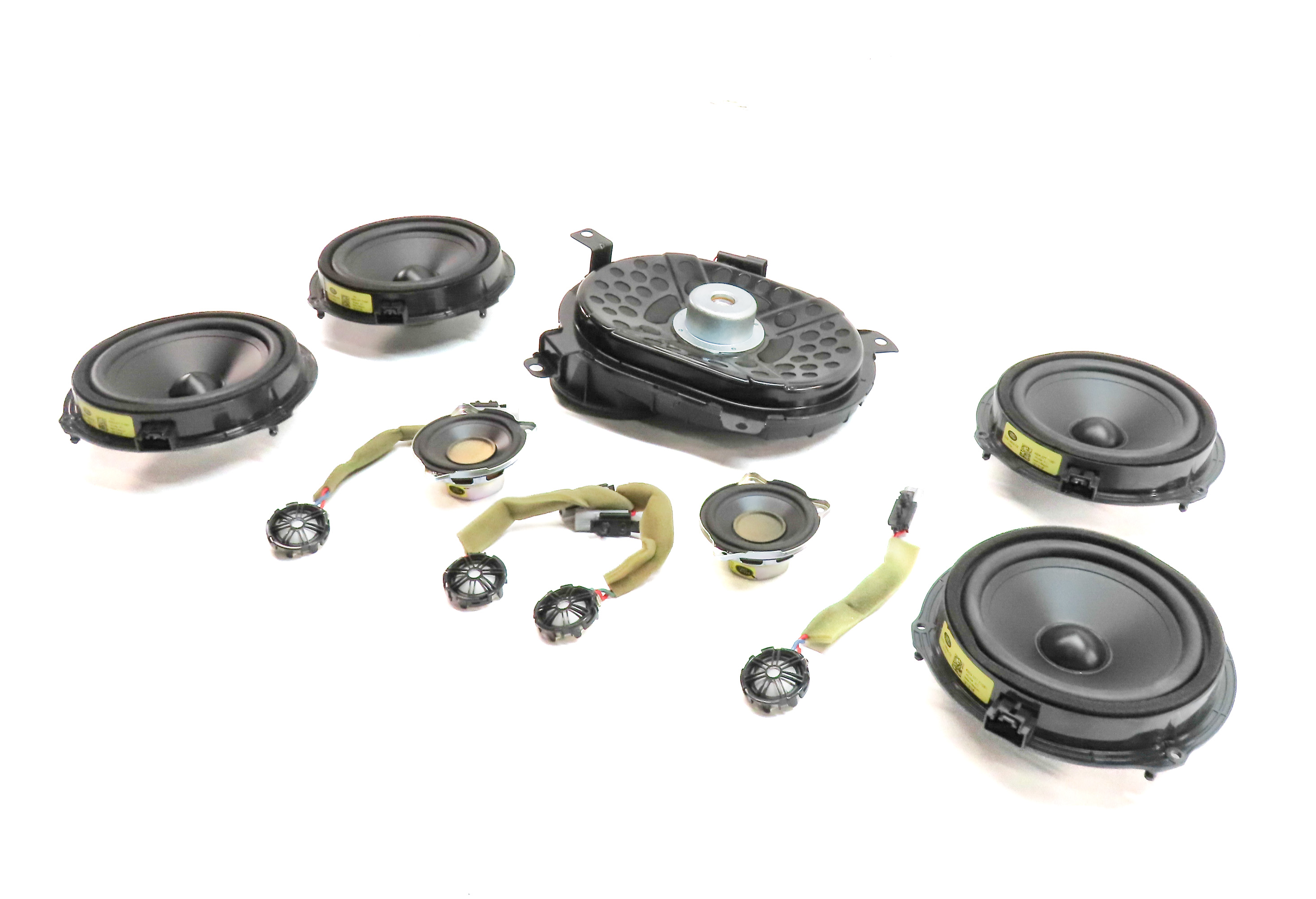 2017 LAND ROVER DISCOVERY SPORT (L550) RADIO STEREO SOUND SYSTEM SPEAKER SET/11 — exact item pictured
